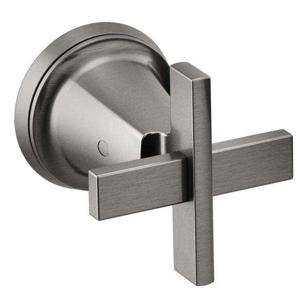 Levoir Wall Mount Cross Handle Kit in Luxe Steel