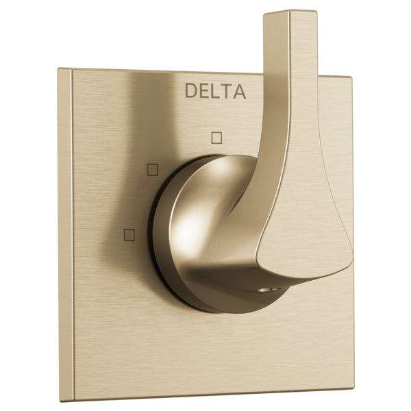 Zura Diverter Trim In Champagne Bronze