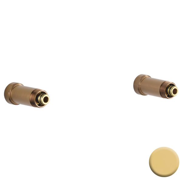 Brizo 2" Tub Filler Spout Reach Extensions in Luxe Gold