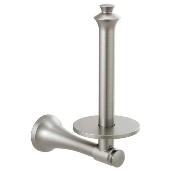 Dorval Vertical Toilet Paper Holder in Stainless
