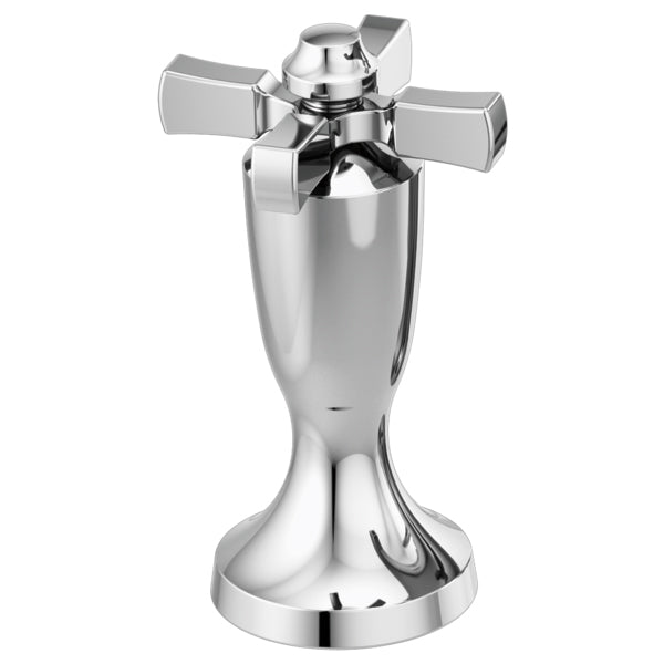 Dorval Roman Tub & Tub Filler Cross Handle in Chrome 1 pc
