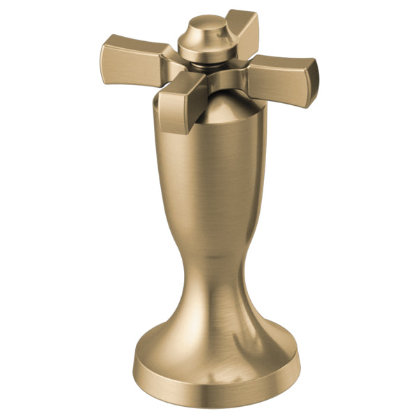 Dorval Roman Tub & Tub Filler Cross Handle in Champagne Bronze 1 pc