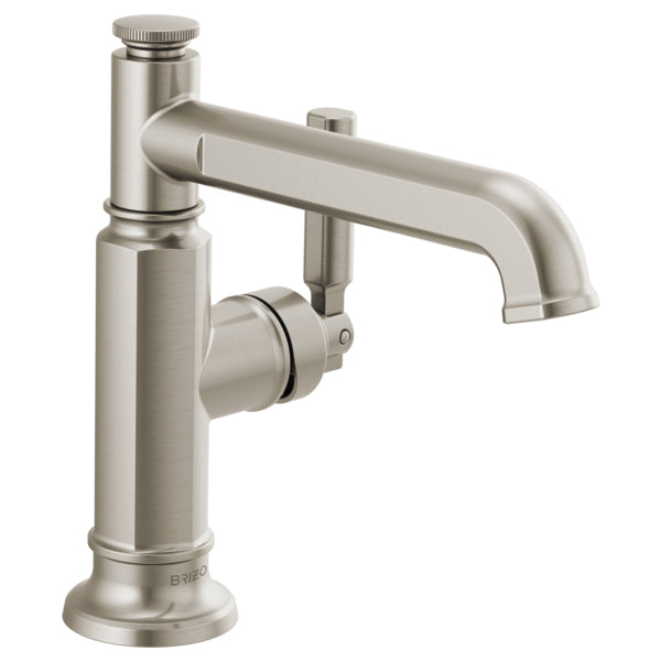 Invari Eco Single Hole Lav Faucet in Luxe Nickel 1.2 gpm