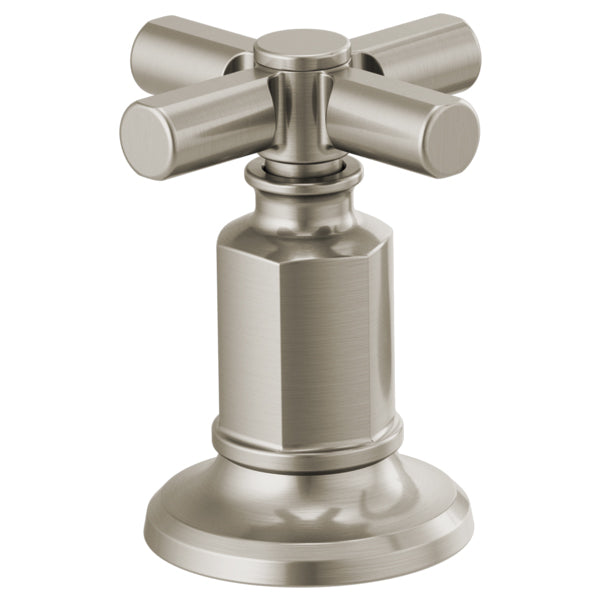 Invari Widespread Cross Handles in Luxe Nickel 1 pair