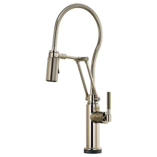 Litze Smarttouch Articulating Faucet w/Hose in Polished Nickel