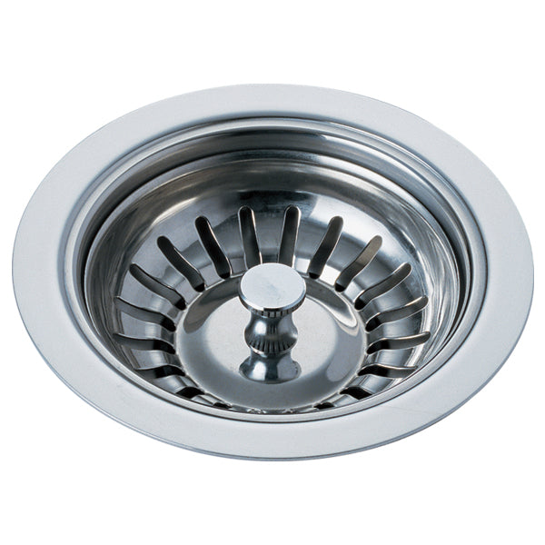 Brizo Kitchen Sink Flange & Strainer in Chrome