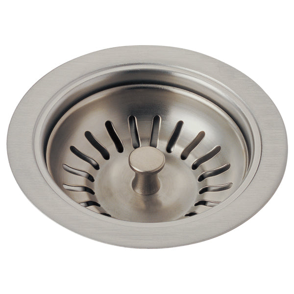 Brizo Kitchen Sink Flange & Strainer in Stainless