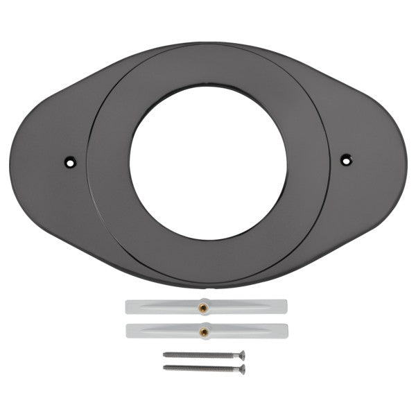Shower Renovation Cover Plate in Matte Black
