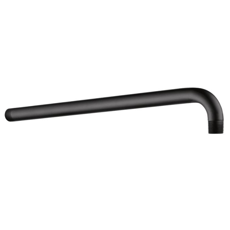 Arzo Wall Mount Shower Arm In Matte Black