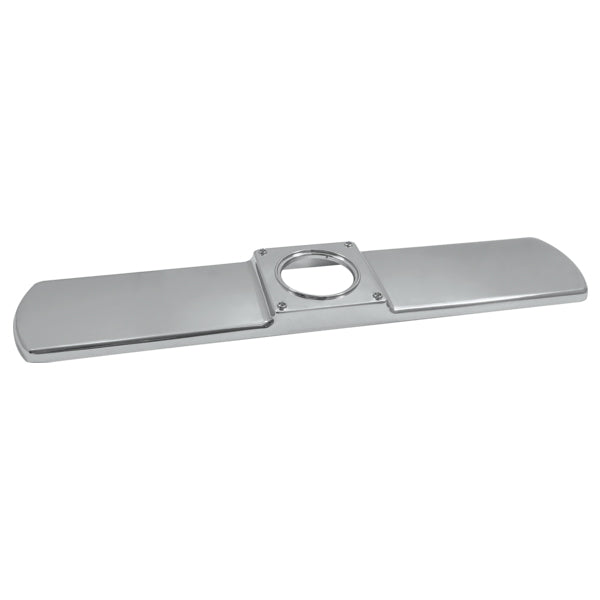 Mateo 10" Escutcheon Kit in Black Stainless