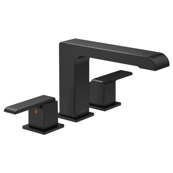 Ara Roman Tub Trim In Matte Black