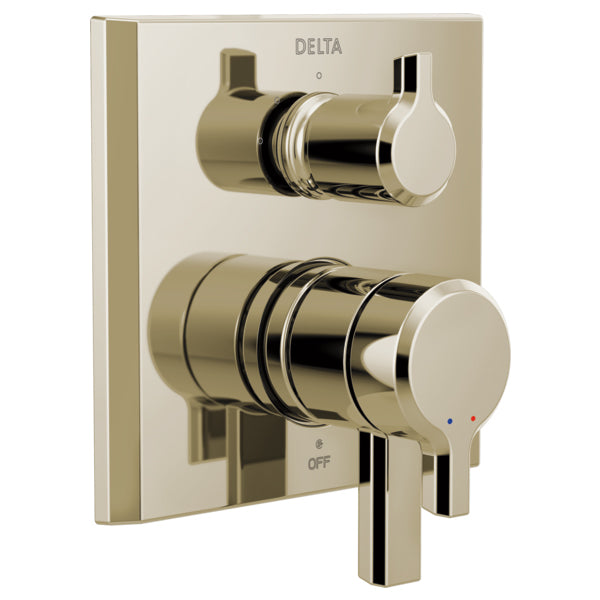 Pivotal 17 Integrated Diverter Trim w/3F Diverter in Polished Nickel