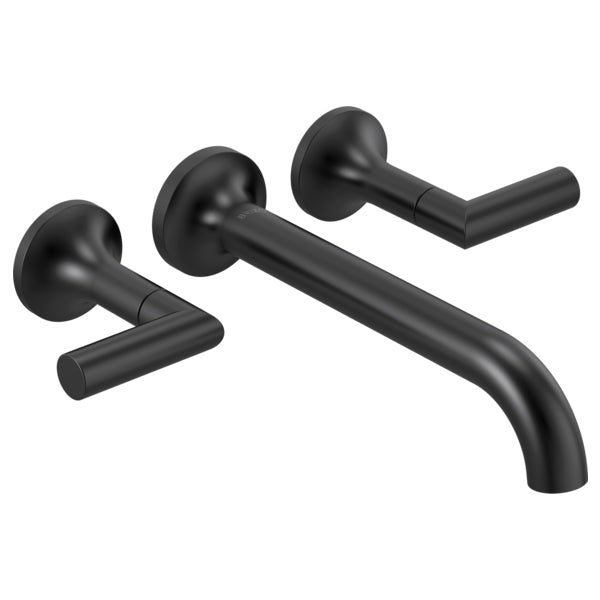 Brizo Jason Wu Wall Mount Tub Filler Trim w/Hdls in Matte Black