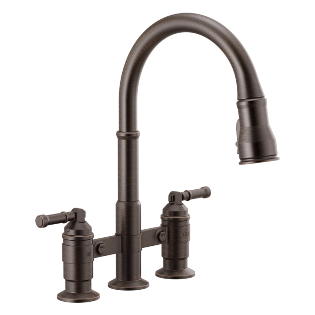 SINK FCT 2390L-RB-DST BRIDGE BRODERICK 2HDL PULLDOWN SPRY