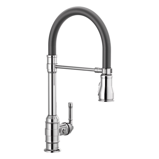 SINK FCT 9690-DST BRODERICK SGL HDL PULLDWN W/SPRING SPOUT