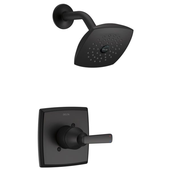 Ashlyn Shower Trim W/Single-Function Showerhead In Matte Black