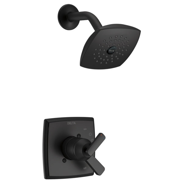Ashlyn Shower Trim W/Single-Function Showerhead In Matte Black