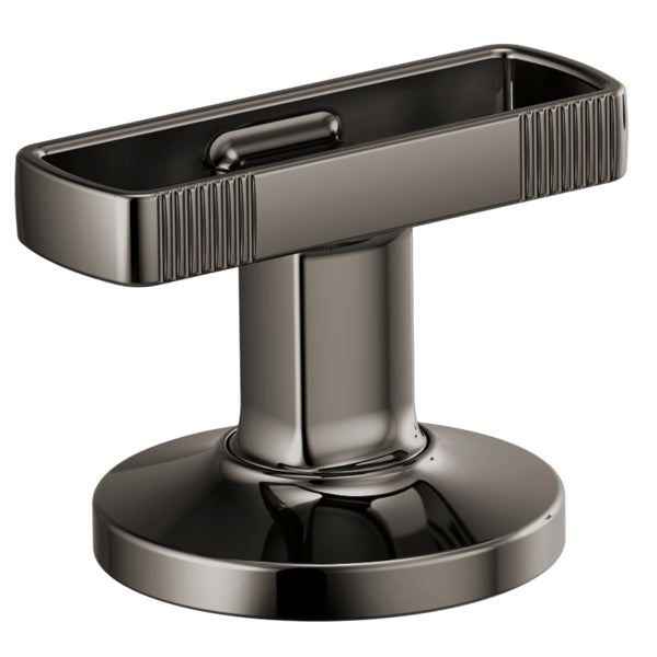 Brizo Kintsu Widespread Lav Knob Handle Kit in Black (2 pc)