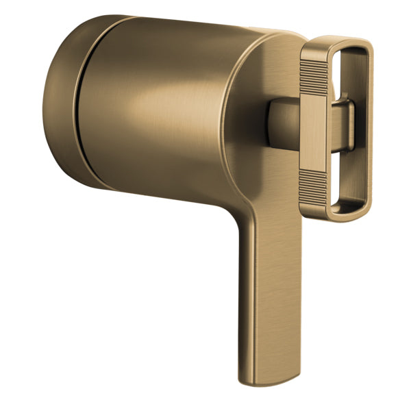 Brizo Kintsu Thermo Valve Trim Knob Handles in Gold (2 pc)