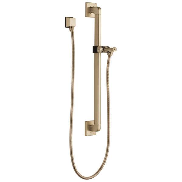 Slide Bar/Grab Bar Assembly In Champagne Bronze