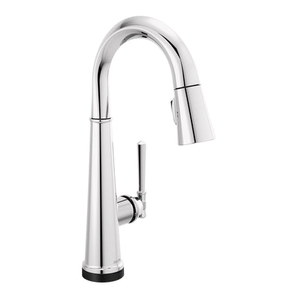 Emmeline Touch2O Pull-Down Bar/Prep Fct in Chrome