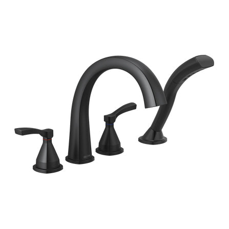 Stryke Tub Trim W/Handshower In Matte Black