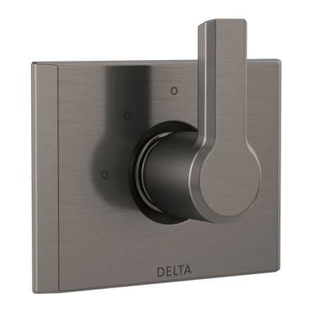 Pivotal 3-Setting 2-Port Diverter Trim Only in Black Stainless
