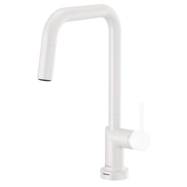 Jason Wu SmartTouch Pull-Down Fct w/Sq Spout, No Hdl, White