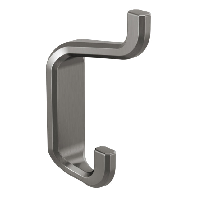 Brizo Levoir Double Robe Hook in Luxe Steel