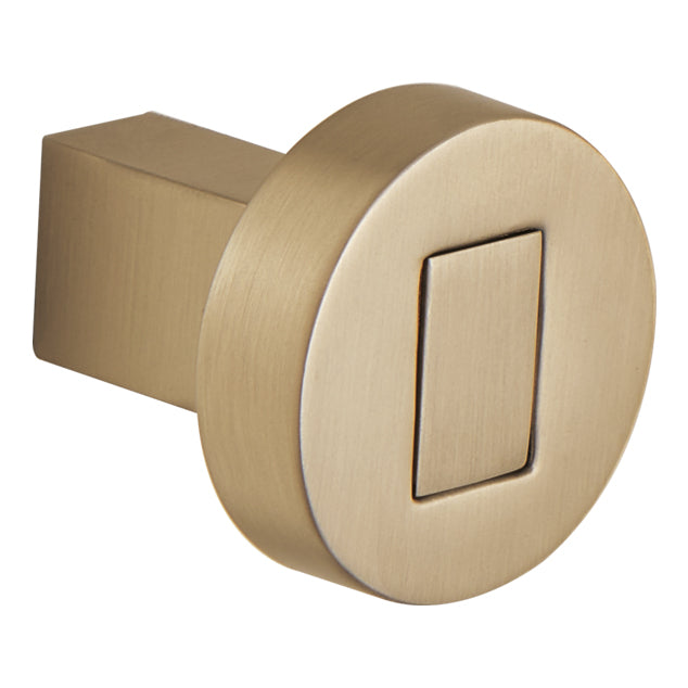 Brizo Litze Drawer Knob in Luxe Gold