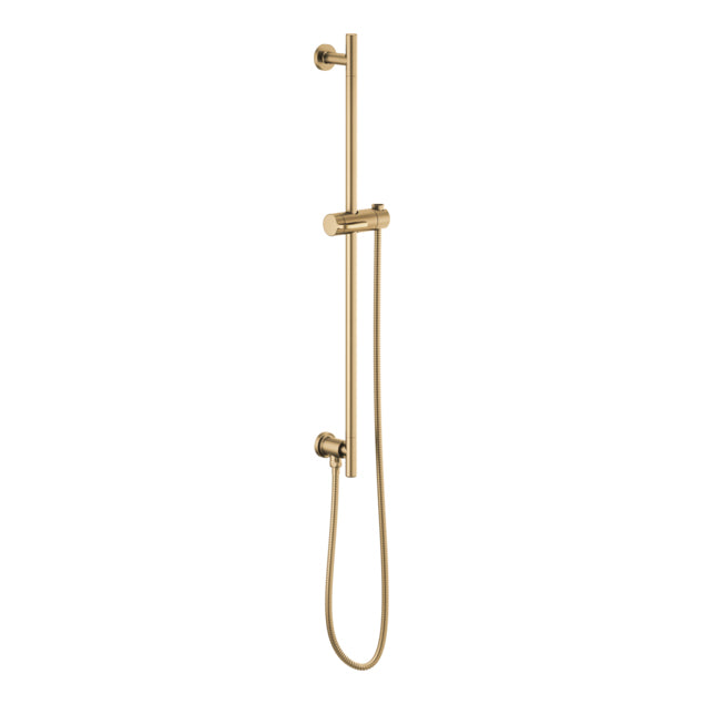 Brizo Essential Slide Bar In Luxe Gold