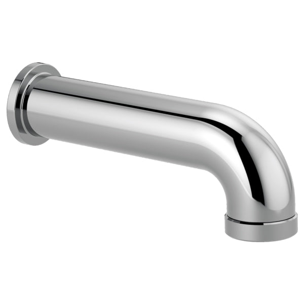 Essential Linear Round Diverter Tub Spout in Chrome