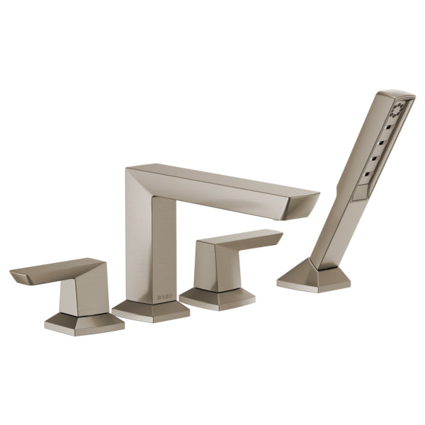 Brizo Vettis Tub Trim W/Handshower In Luxe Nickel