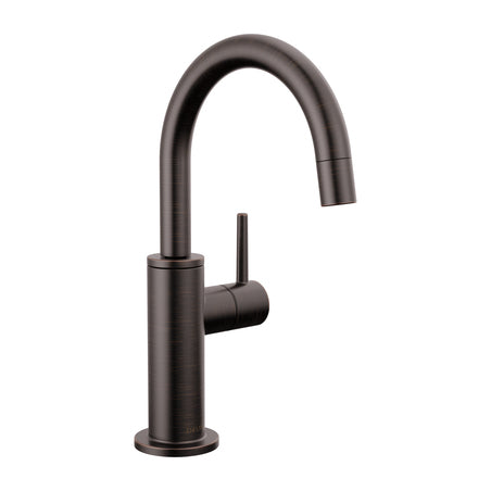 Contemporary Round Beverage Faucet in Venetian Bronze