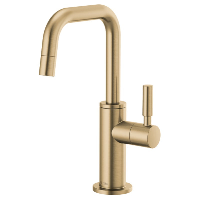 Brizo Odin Beverage Faucet w/Square Spout in Luxe Gold