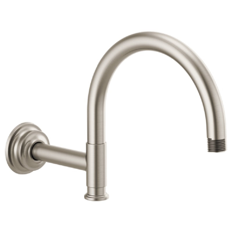 Brizo Invari Arc Shower Arm In Luxe Nickel