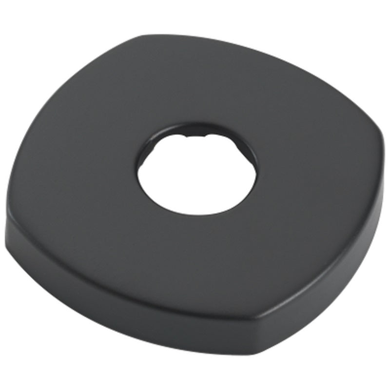 Stryke Shower Flange In Black