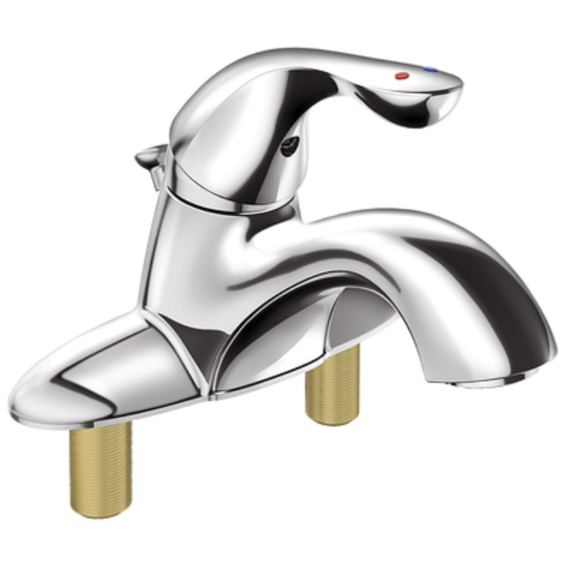 Classic Centerset Bathroom Faucet In Chrome