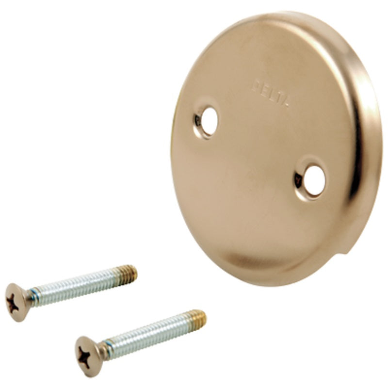 Overflow Plate W/Screws In Bronze