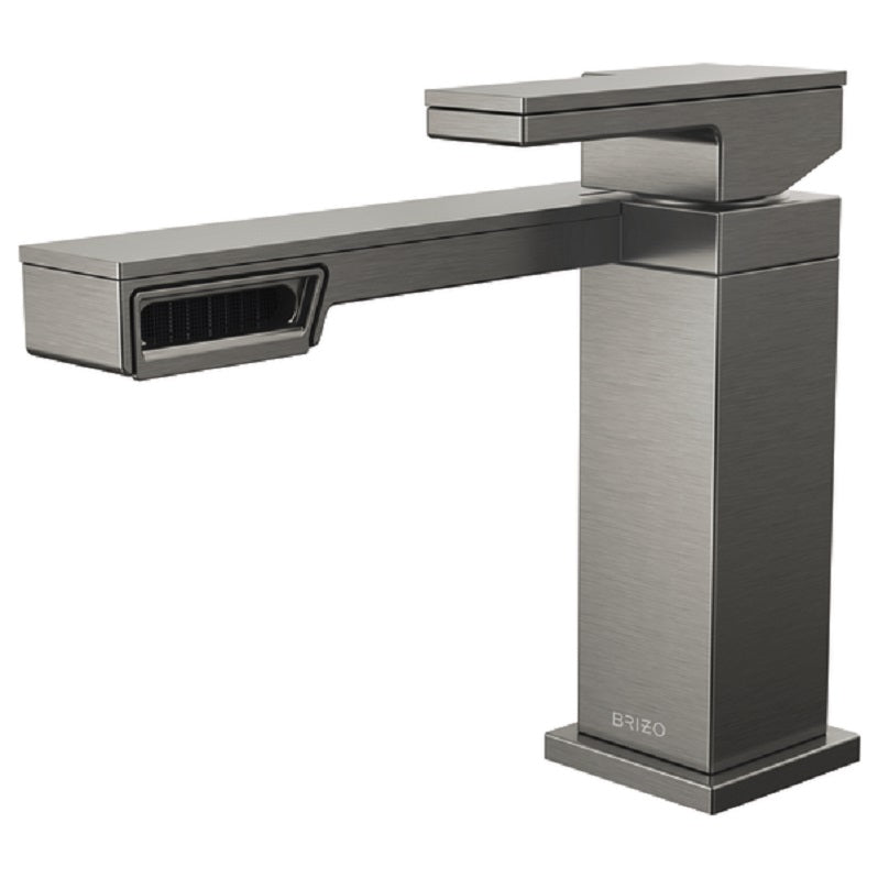 Frank Lloyd Wright 1-Handle Lav Faucet in Luxe Steel