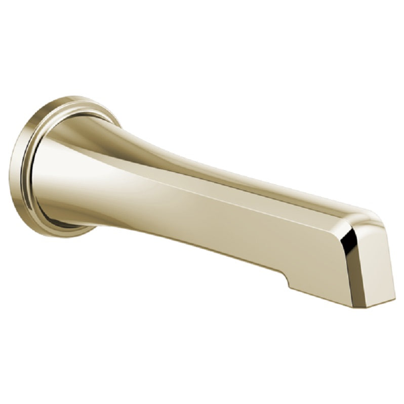 Brizo Levoir Non-Diverter Tub Spout in Polished Nickel