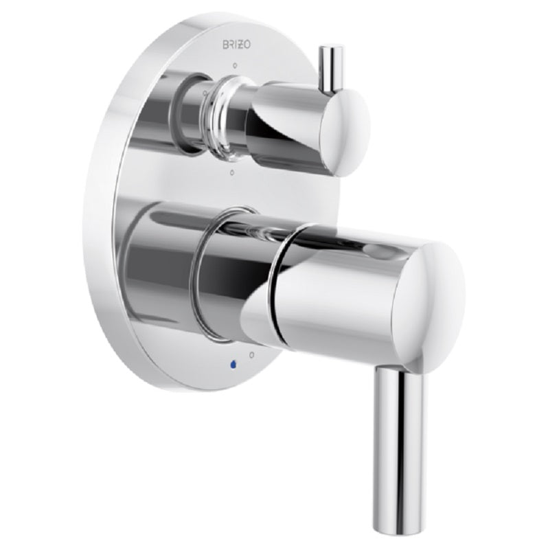 Odin Pressure Balance Trim w/6F Diverter, No Hdl in Chrome