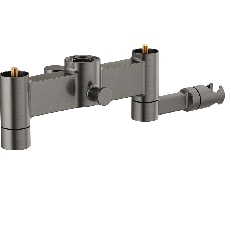 Brizo Two-Handle Tub Filler Body Assembly Trim in Luxe Steel