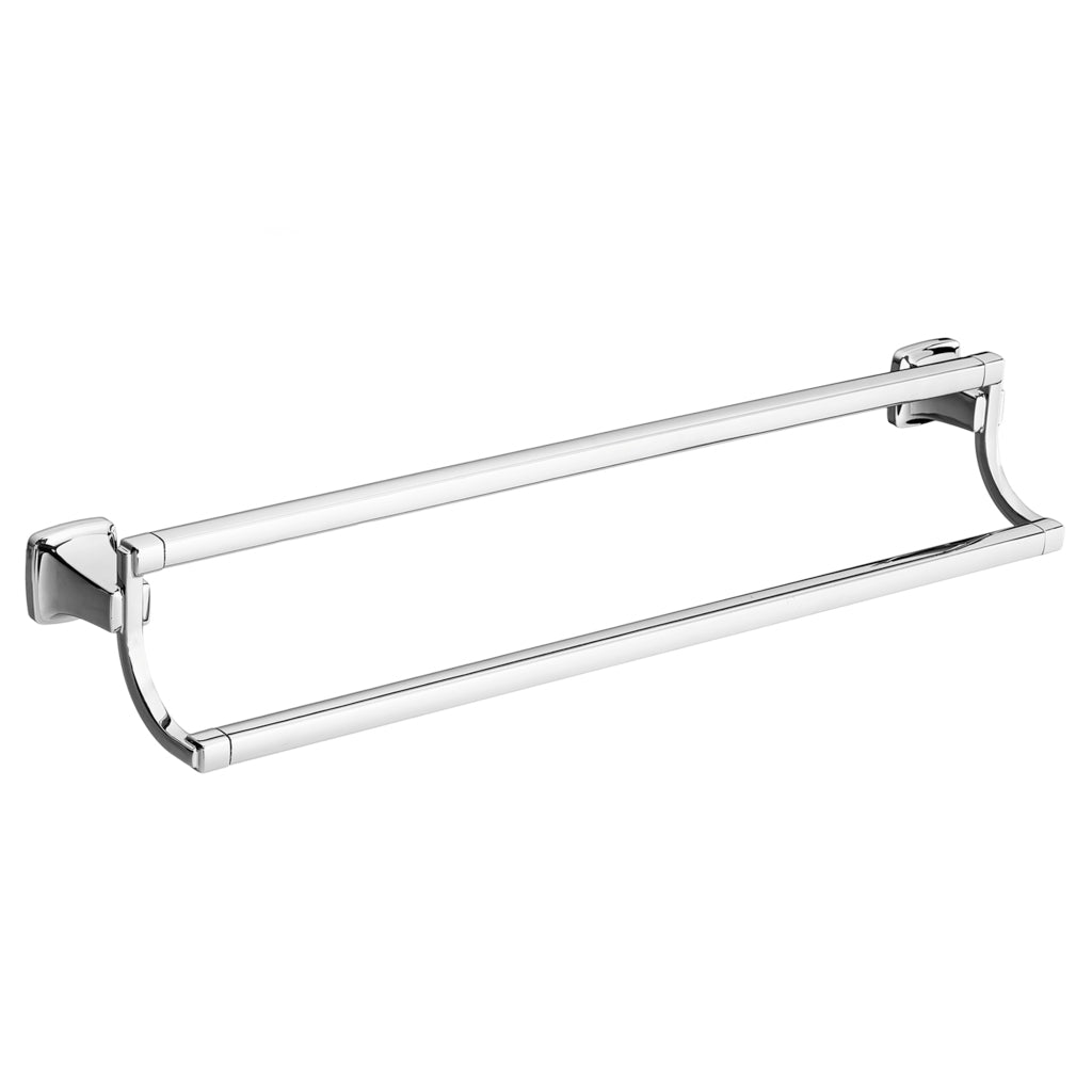 Townsend 24" Double Towel Bar in Polished Chrome