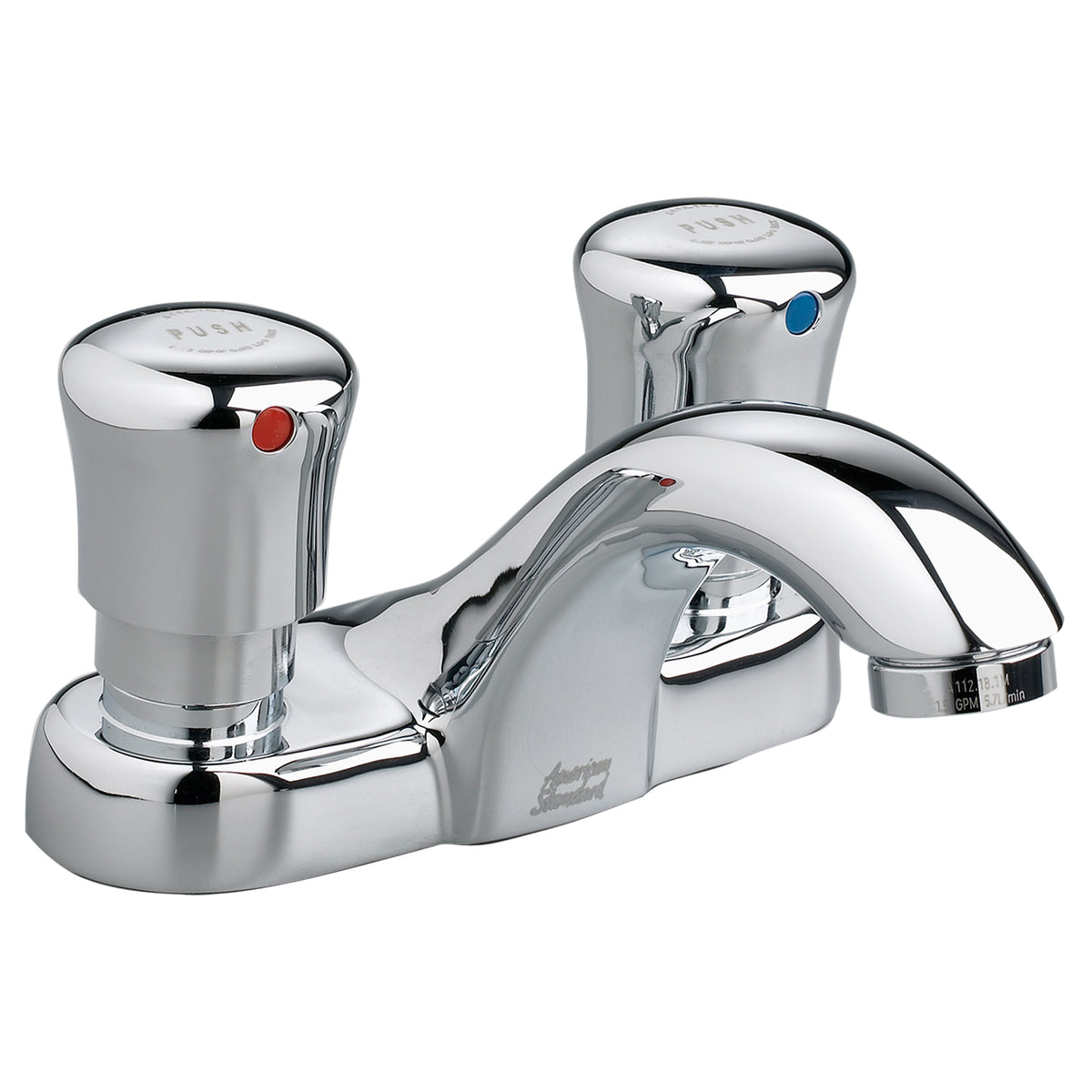 Metering Lavatory Faucet In Chrome
