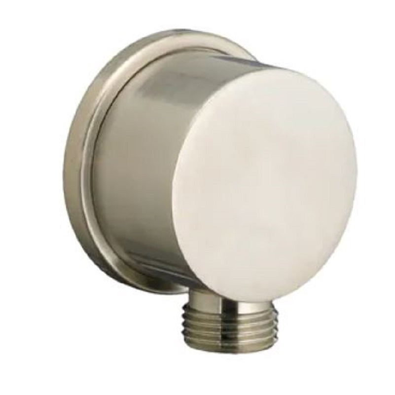 Square Wall Supply in Satin Nickel