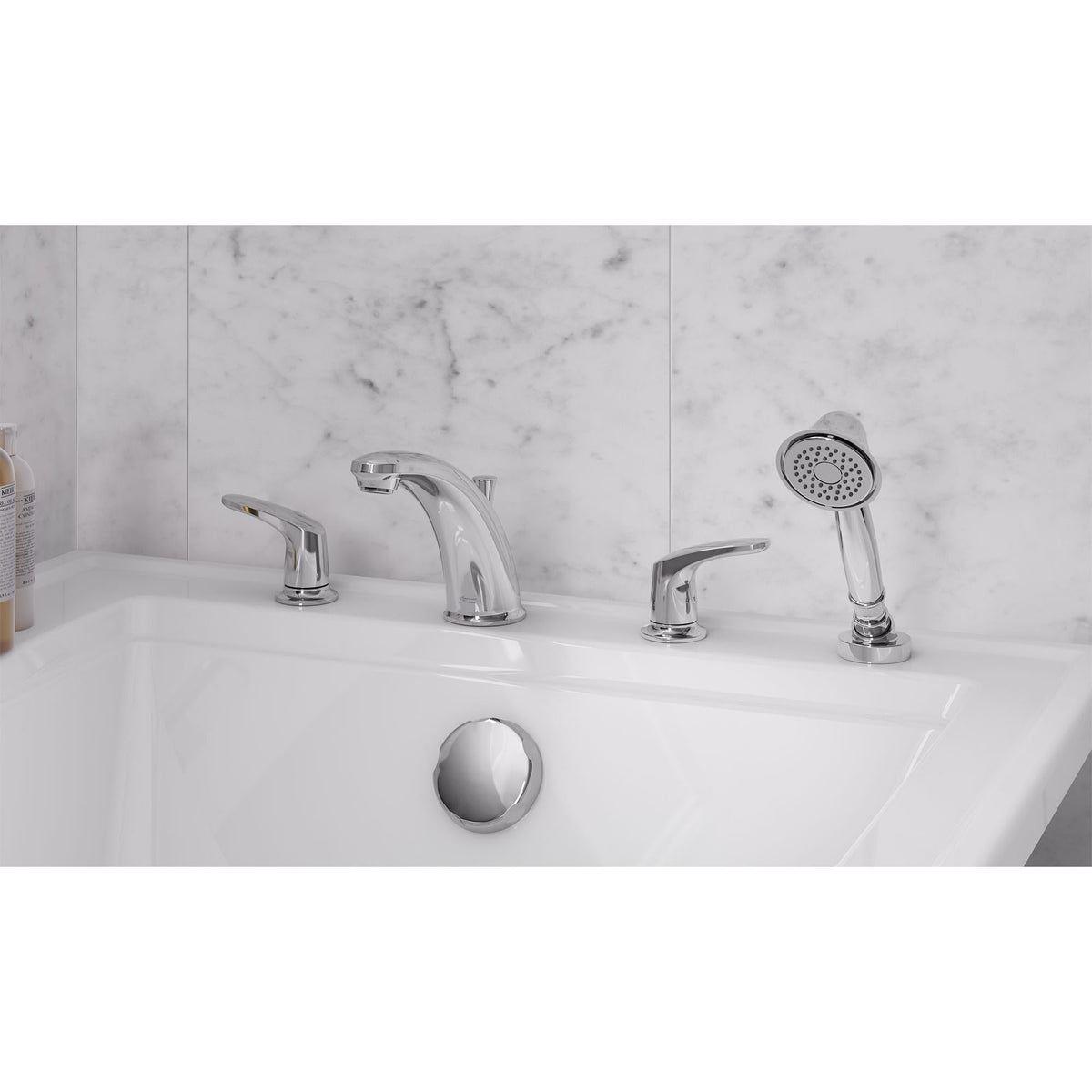 Colony Pro Tub Trim W/Handshower In Polishd Chrme