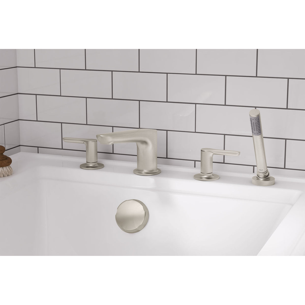 Studio S Tub Trim W/Handshower In Brushed Nickel