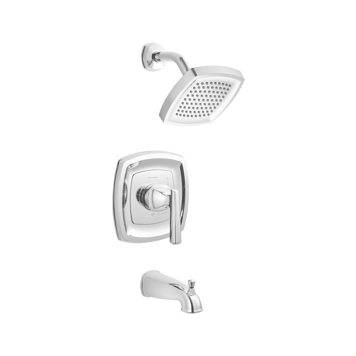 Edgemere Tub/Shower Trim Kit In Polished Chrome