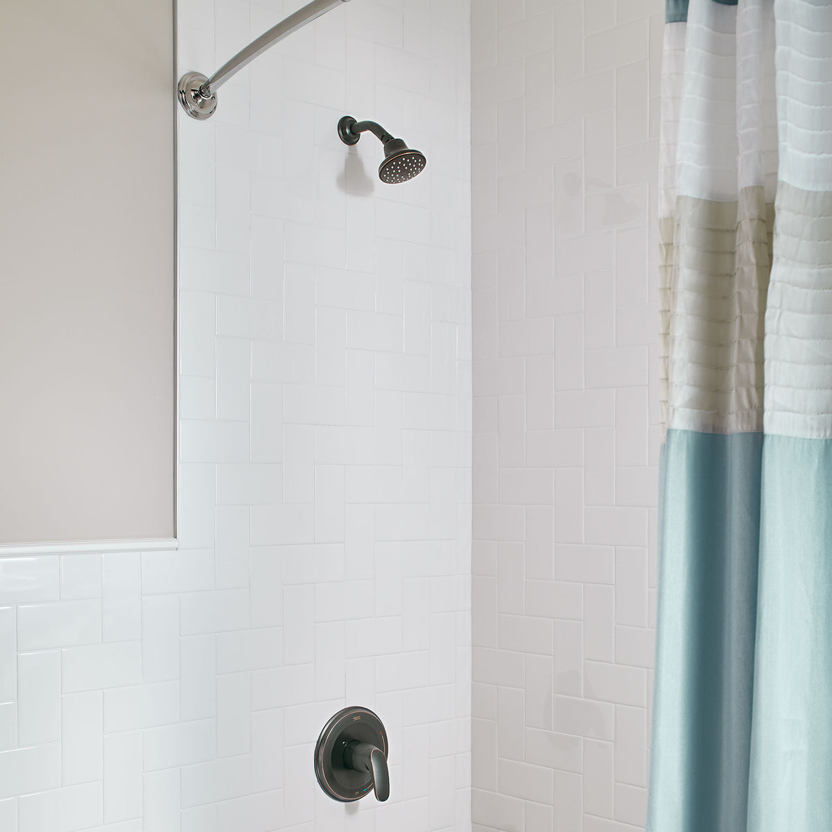 Colony PRO Shower Trim W/Single-Function Showerhead In Legacy Bronze